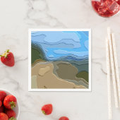 BERGE SERVIETTE (Beispiel)