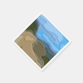 BERGE SERVIETTE (Ecke)