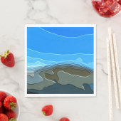 BERGE SERVIETTE (Beispiel)