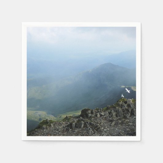 BERGE SERVIETTE (Vorderseite)