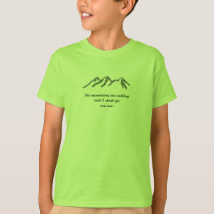 Berge sind Nennen/Schnee gespitzte mtns T-Shirt