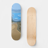 BERGE SKATEBOARD (Vorderseite)