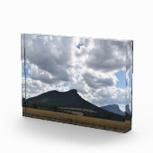 Berge Sturgeon und Abrupt unter dramatischen Wolke Fotoblock (Rechts)