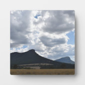 Berge Sturgeon und Abrupt unter dramatischen Wolke Fotoplatte (Vorderseite)