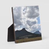 Berge Sturgeon und Abrupt unter dramatischen Wolke Fotoplatte (Vorderseite)