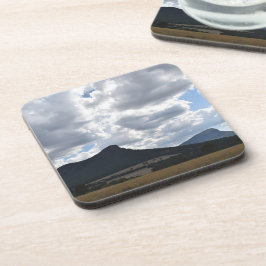 Berge Sturgeon und Abrupt unter dramatischen Wolke Getränkeuntersetzer