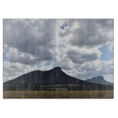 Berge Sturgeon und Abrupt unter dramatischen Wolke Schneidebrett (Vorderseite)