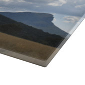 Berge Sturgeon und Abrupt unter dramatischen Wolke Schneidebrett (Ecke)