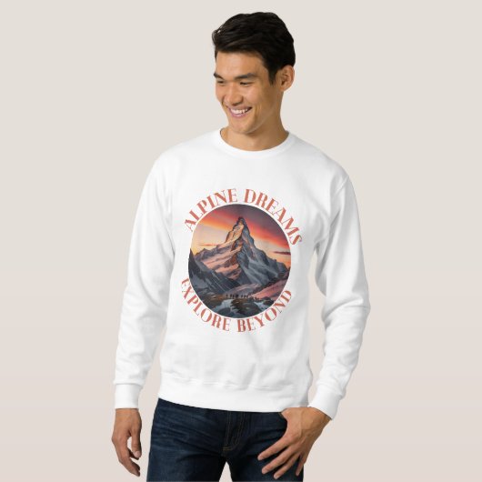 Berge Sweatshirt (Vorne ganz)