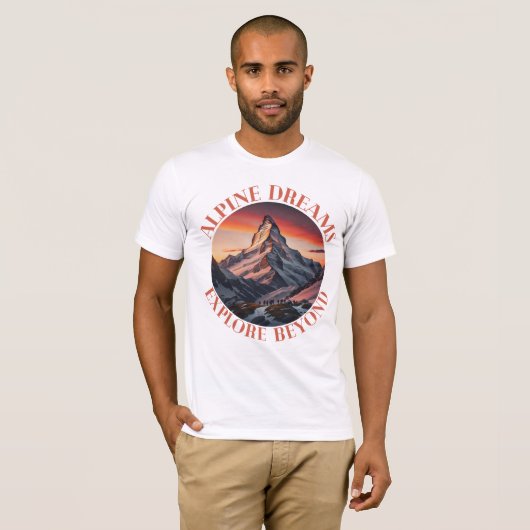 Berge T-Shirt (Vorne ganz)