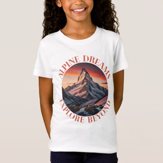 Berge T-Shirt (Vorderseite)
