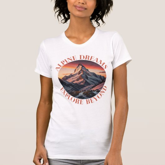 Berge T-Shirt (Vorderseite)