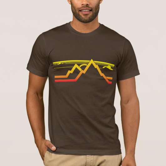 Berge T-Shirt (Vorderseite)