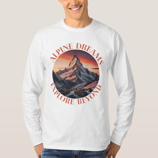 Berge T-Shirt (Vorderseite)