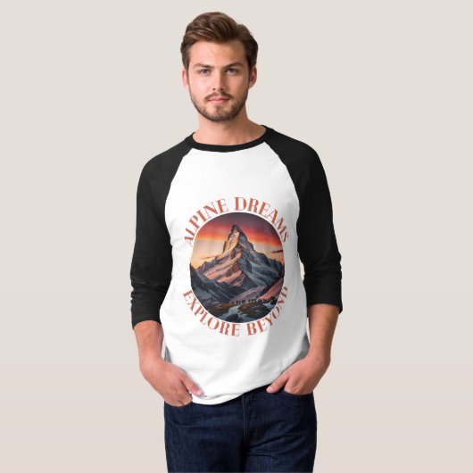 Berge T-Shirt (Vorne ganz)