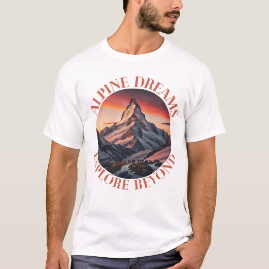 Berge T-Shirt (Vorderseite)