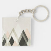 Berge über Bergen hinaus III Schlüsselanhänger (Rückseite)