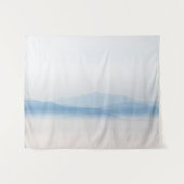 Berge über Wolken Wandteppich (Vorderseite (Horizontal))