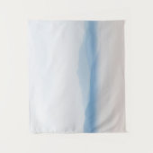 Berge über Wolken Wandteppich (Vorderseite)