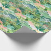 Berge und Bäume Geschenkpapier (Ecke)