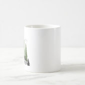 BERGE UND BÄUME KALMNATUR KAFFEETASSE (Mittel)