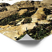 Berge und der Schweiz Poster (Ecke)