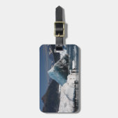 Berge und Eis in Alaska Gepäckanhänger (Vorderseite vertikal)