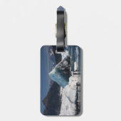 Berge und Eis in Alaska Gepäckanhänger (Rückseite vertikal)