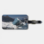 Berge und Eis in Alaska Gepäckanhänger (Rückseite horizontal)