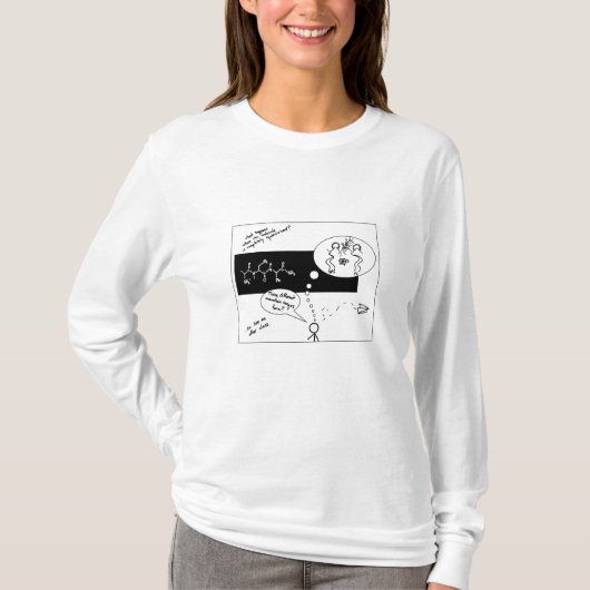 Berge und Flugzeuge T-Shirt (Vorderseite)