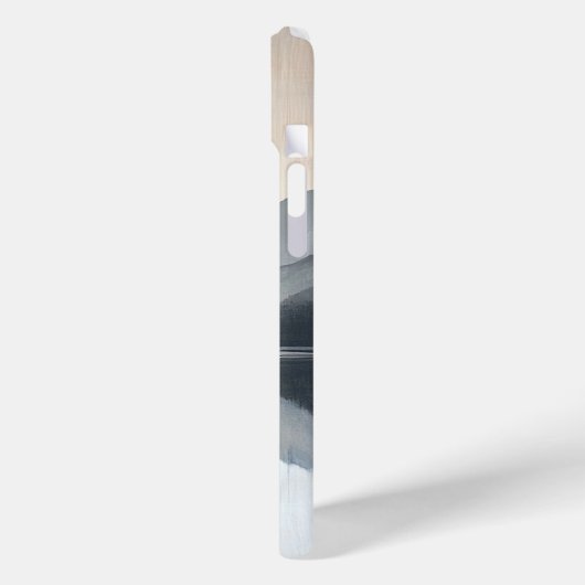 Berge und Fluss - Abstrakte 🌄 🎨 Case-Mate iPhone Hülle (Rückseite / Links)