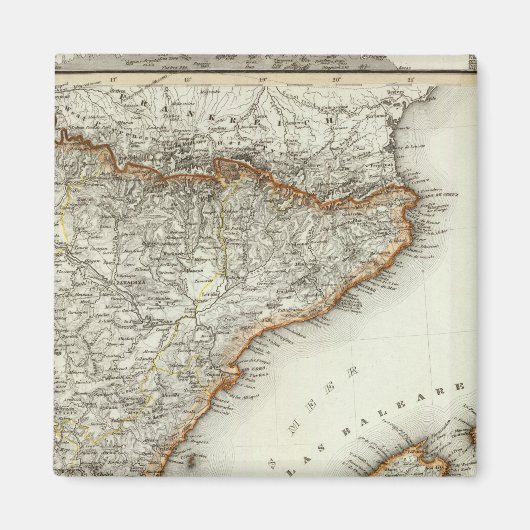 Berge und Flüsse der Kanarischen Inseln Magnet (Vorne)