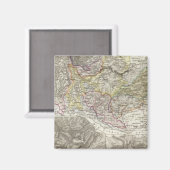 Berge und Flüsse des Harz Magnet (Vorderseite/Rückseite)