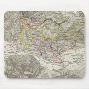 Berge und Flüsse des Harz Mousepad