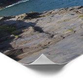 Berge und Flüsse Poster (Ecke)