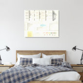 Berge und Flüsse Venezuelas Leinwanddruck (Insitu (Schlafzimmer))