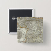 Berge und Flüsse von Madrid Button (Vorne & Hinten)