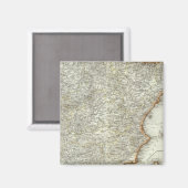 Berge und Flüsse von Madrid, Spanien Magnet (Vorderseite/Rückseite)
