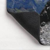 Berge und Gletscher in der Schweiz Mousepad (Ecke)