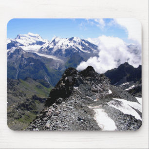 Berge und Gletscher in der Schweiz Mousepad