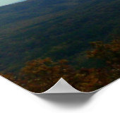 Berge und Himmel Poster (Ecke)