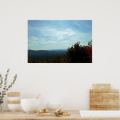 Berge und Himmel Poster (Küche)