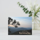 Berge und Landschaft in Kentucky Postkarte (Stehend Vorderseite)