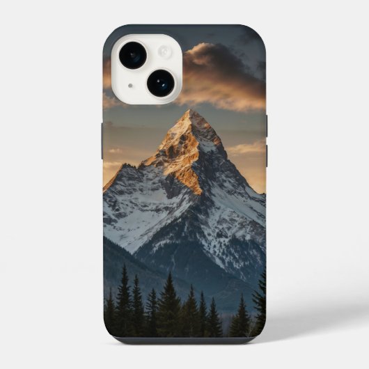Berge und Natur iPhone Hülle (Rückseite)