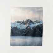 Berge und Nebel Wandteppich (Vorderseite)