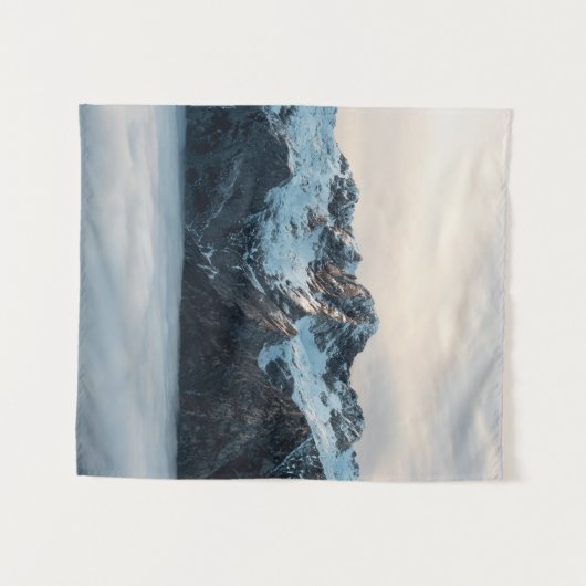 Berge und Nebel Wandteppich (Vorderseite (Horizontal))