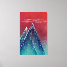 Berge und Nebelhöhe