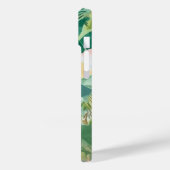 Berge und Palmen Case-Mate iPhone Hülle (Rückseite / Links)