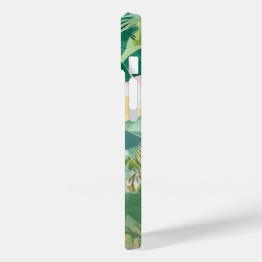 Berge und Palmen Case-Mate iPhone Hülle (Rückseite / Links)