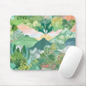 Berge und Palmen Mousepad (Mit Mouse)